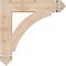 Ekena Millwork Thorton Arts & Crafts Smooth Bracket, Douglas Fir, 3 1/2"W x 20"D x 20"H BKT04X20X20THR03SDF - alternate 2